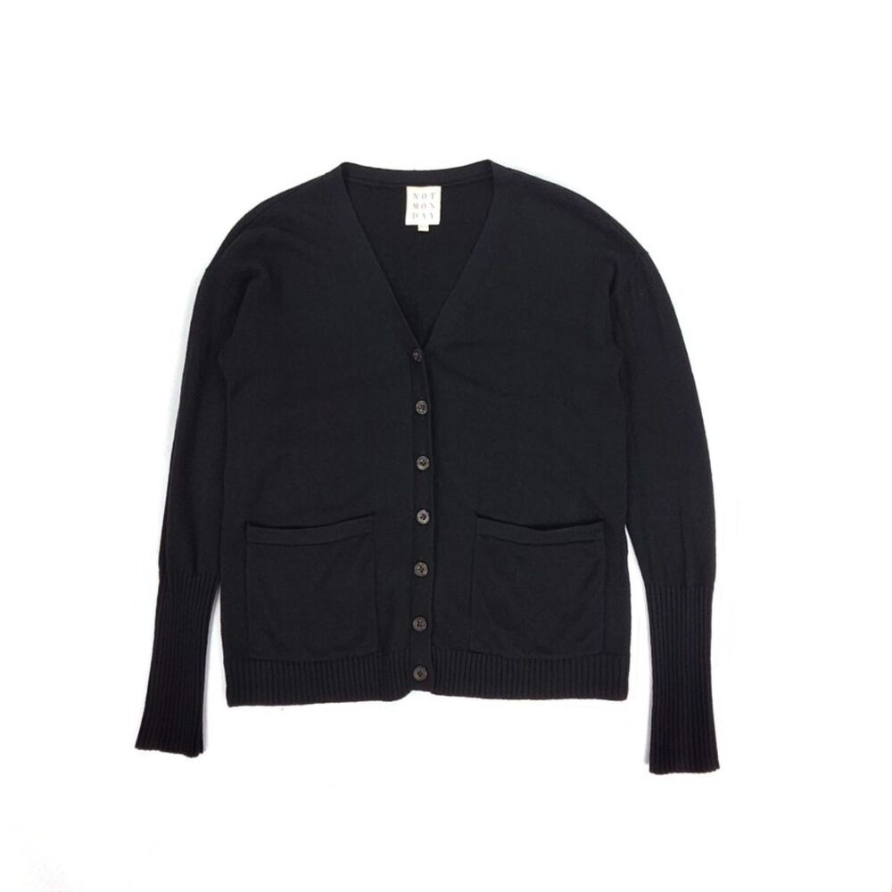 NOT MONDAY Heirloom Linen Silk Cardigan Old Money Minimal Preppy Quiet Luxury